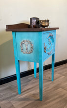 Load image into Gallery viewer, Beautiful Blue Side Table