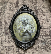 Load image into Gallery viewer, Vintage Ornate Framed Mirror with Artistic Portrait
