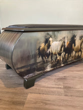 Load image into Gallery viewer, Storage Box-Galloping Horses
