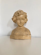 Load image into Gallery viewer, Chalkware Bust (young girl)