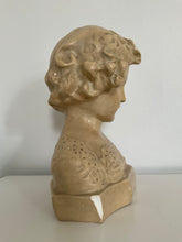 Load image into Gallery viewer, Chalkware Bust (young girl)