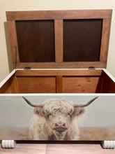 Load image into Gallery viewer, Retro Glory Box - Highland Cow