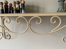 Load image into Gallery viewer, Vintage wrought iron shelves