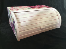 Load image into Gallery viewer, Floral Bread Bin - medium - Waste Not, Want Not Aotearoa