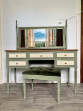Load image into Gallery viewer, Dressing Table & Matching Stool