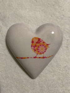 Decoupaged  Hanging Heart