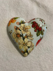 Decoupaged  Hanging Heart