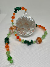 Load image into Gallery viewer, Hanging Crystal-Malachite &amp; Crackle
