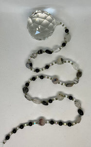 Hanging Crystal-Black Rutile Gemstone