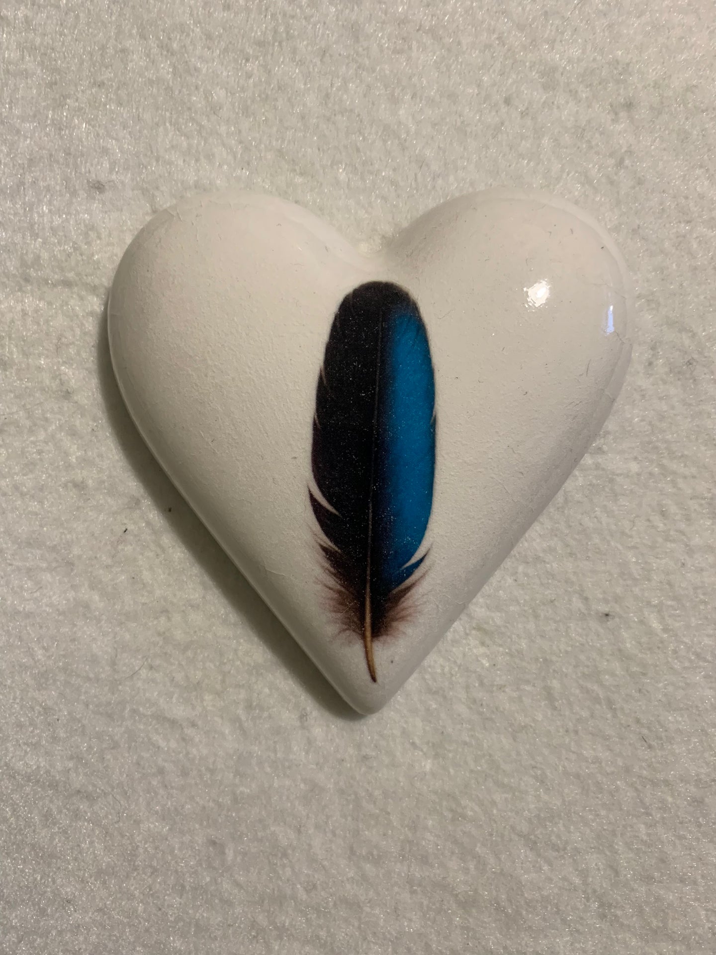 Decoupaged  Hanging Heart