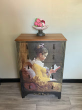 Load image into Gallery viewer, Hand-Painted Dresser – A Moment in Time
