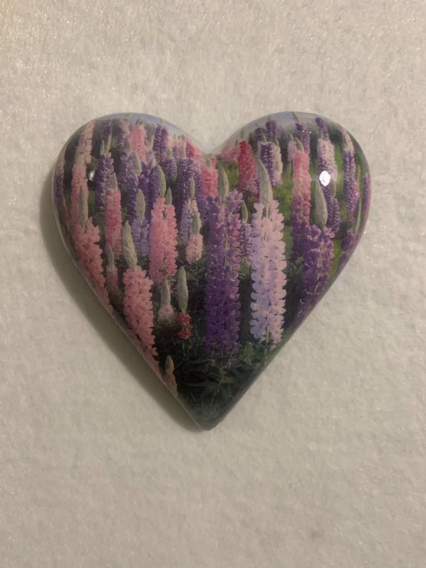 Decoupaged  Hanging Heart