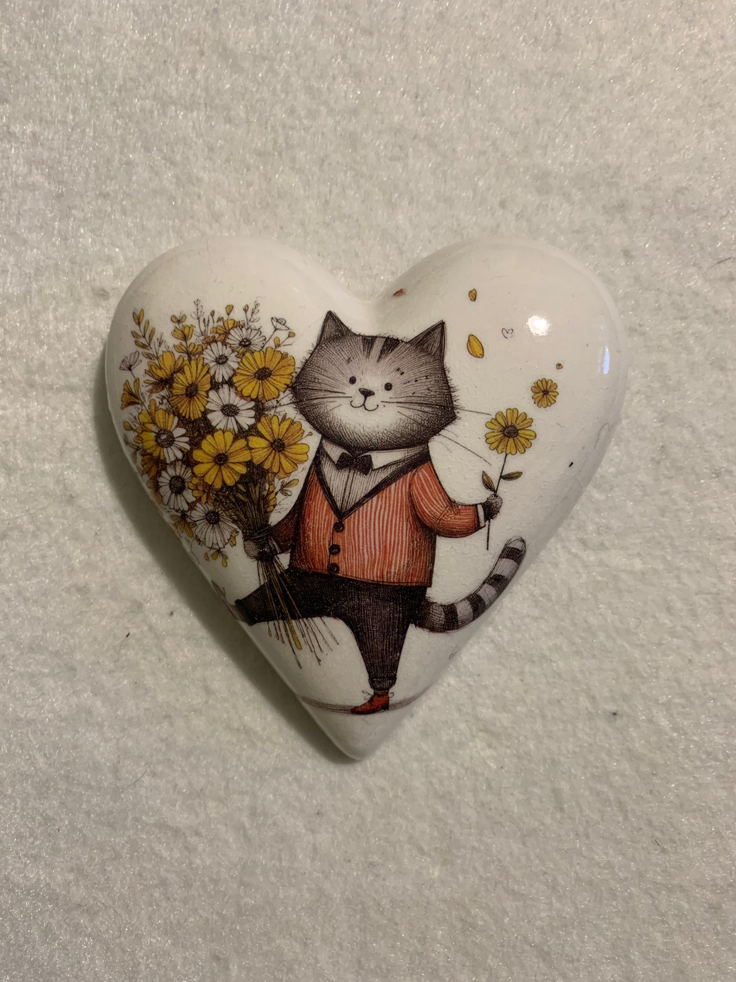 (Copy) Decoupaged  Hanging Heart