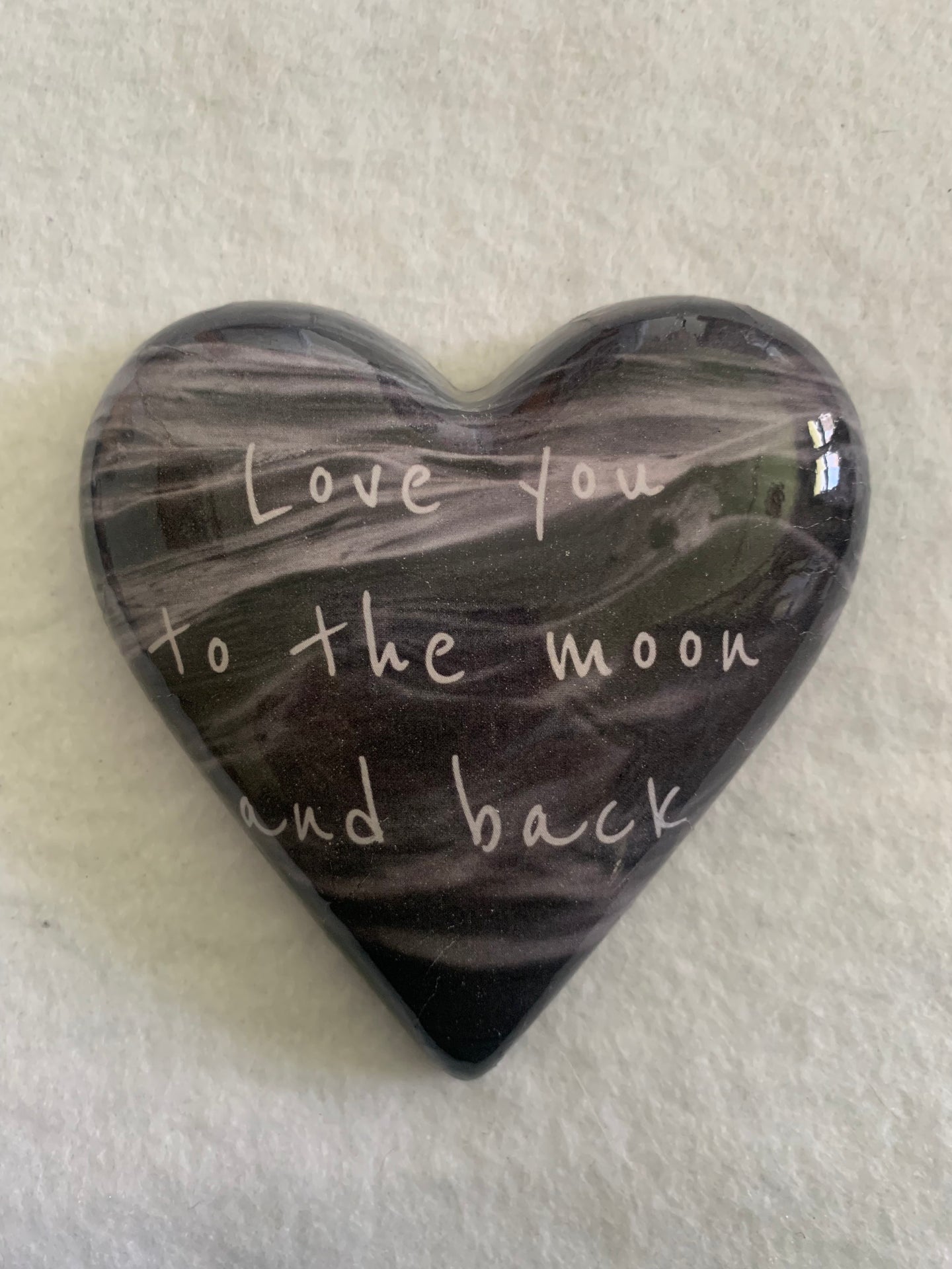 Decoupaged  Hanging Heart