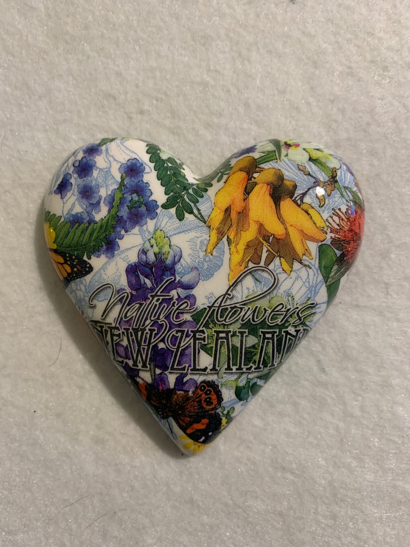 Decoupaged  Hanging Heart