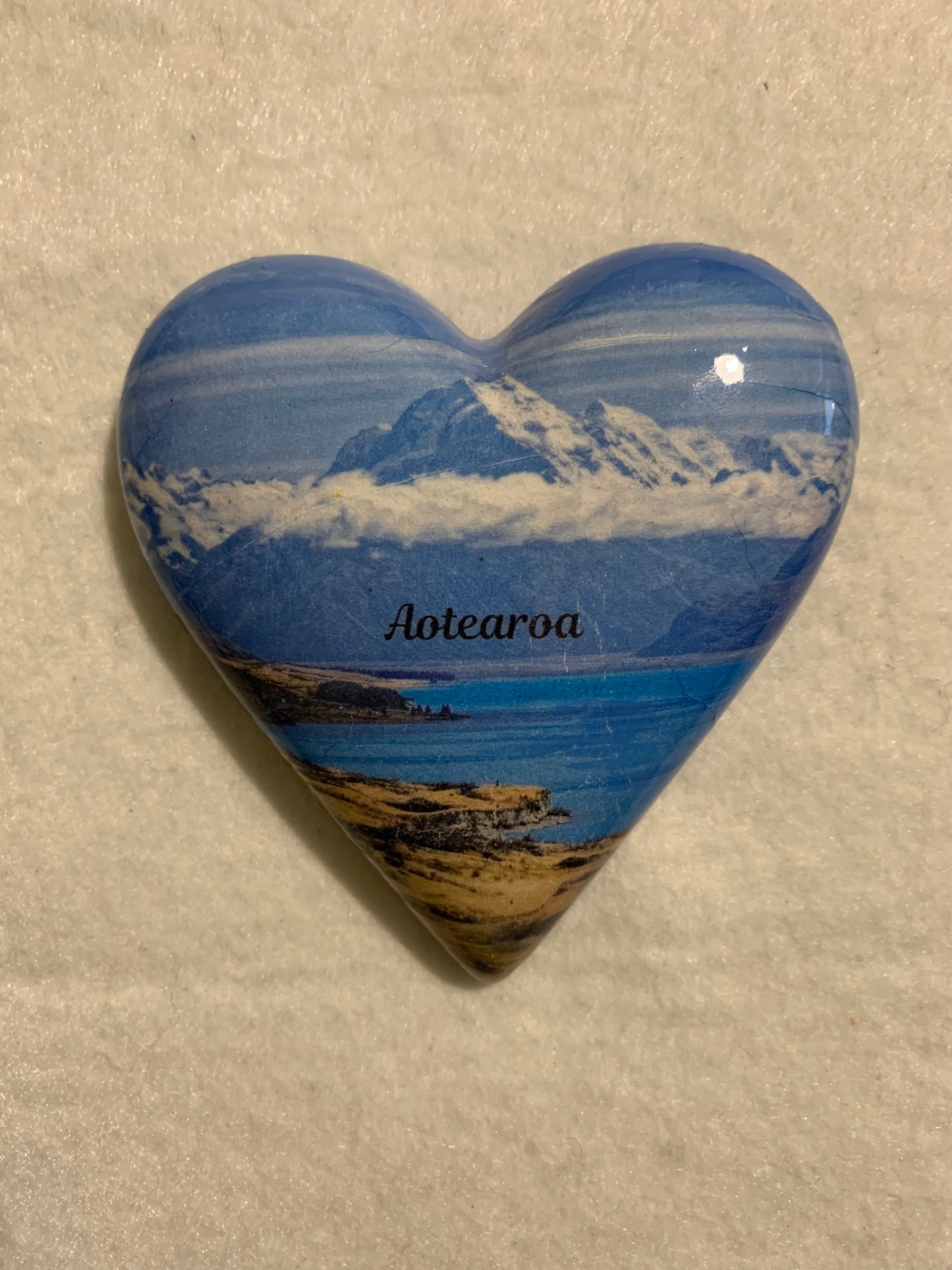 Decoupaged  Hanging Heart