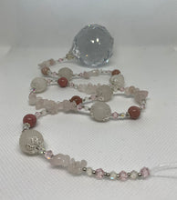 Load image into Gallery viewer, Hanging Crystal-Rose Quartz
