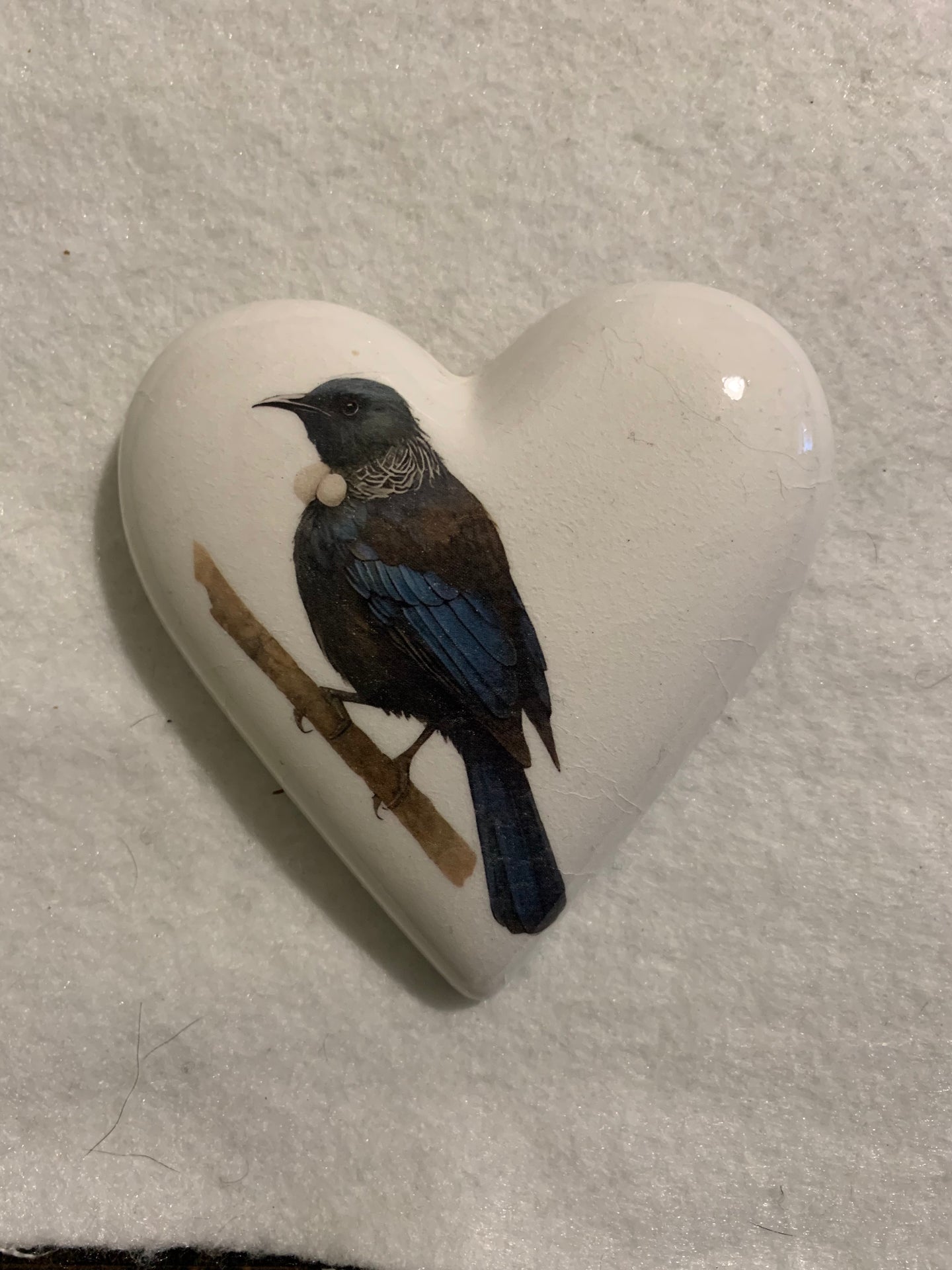 Decoupaged  Hanging Heart