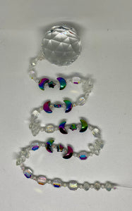 Hanging Crystal-Stars & Moon