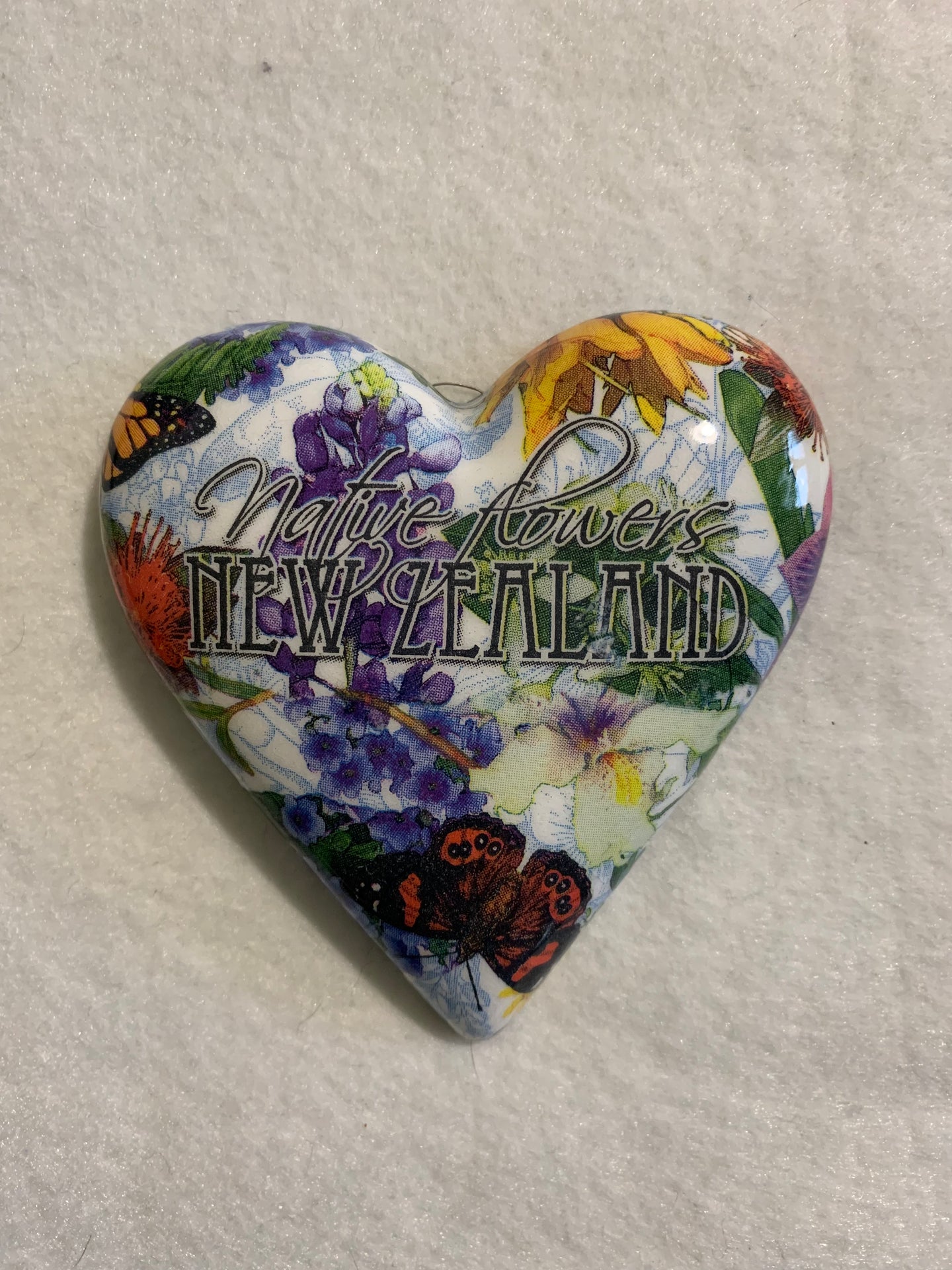 Decoupaged  Hanging Heart