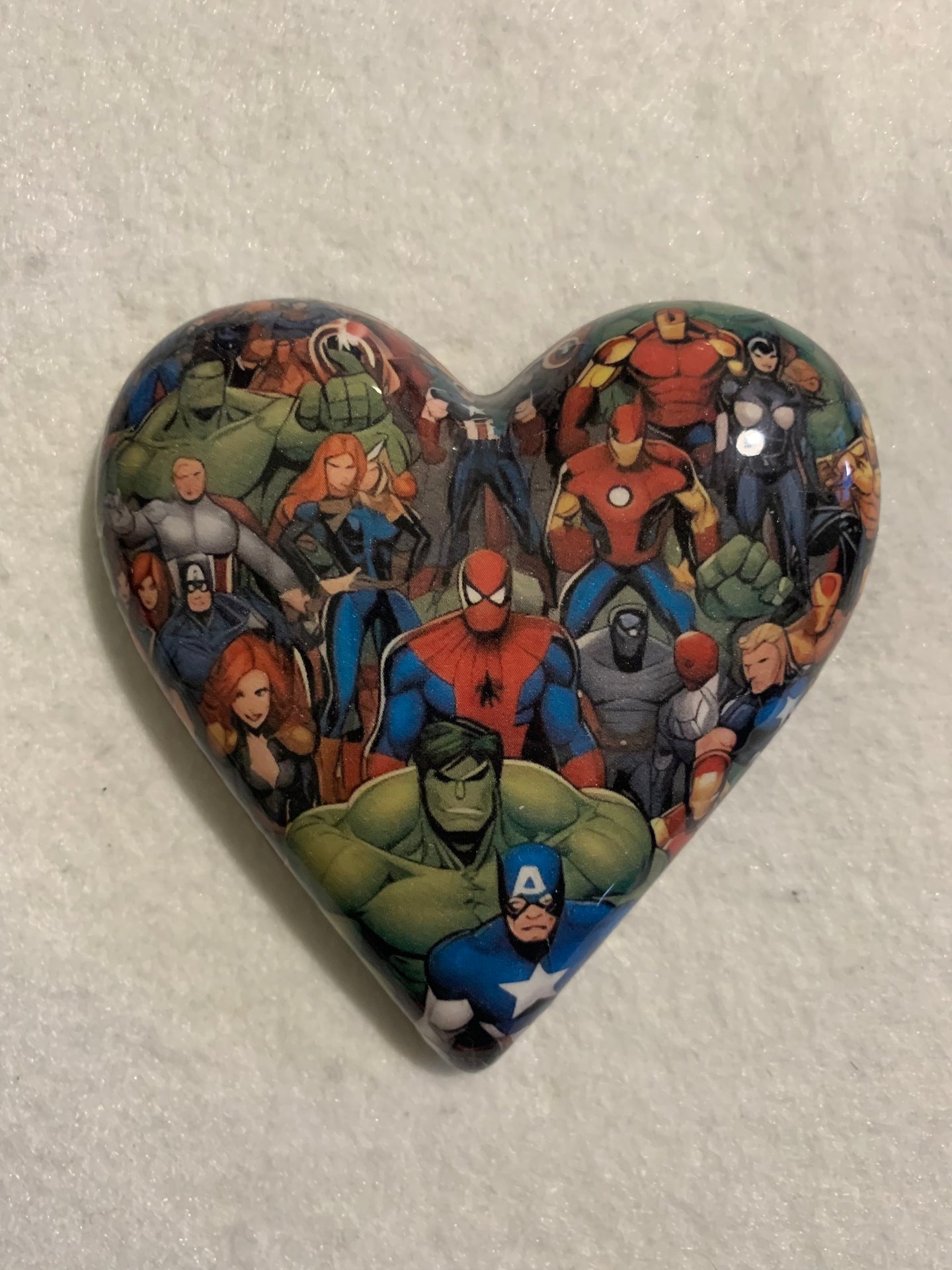 Decoupaged  Hanging Heart