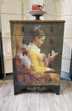 Load image into Gallery viewer, Hand-Painted Dresser – A Moment in Time
