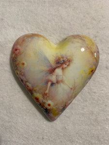 Decoupaged  Hanging Heart