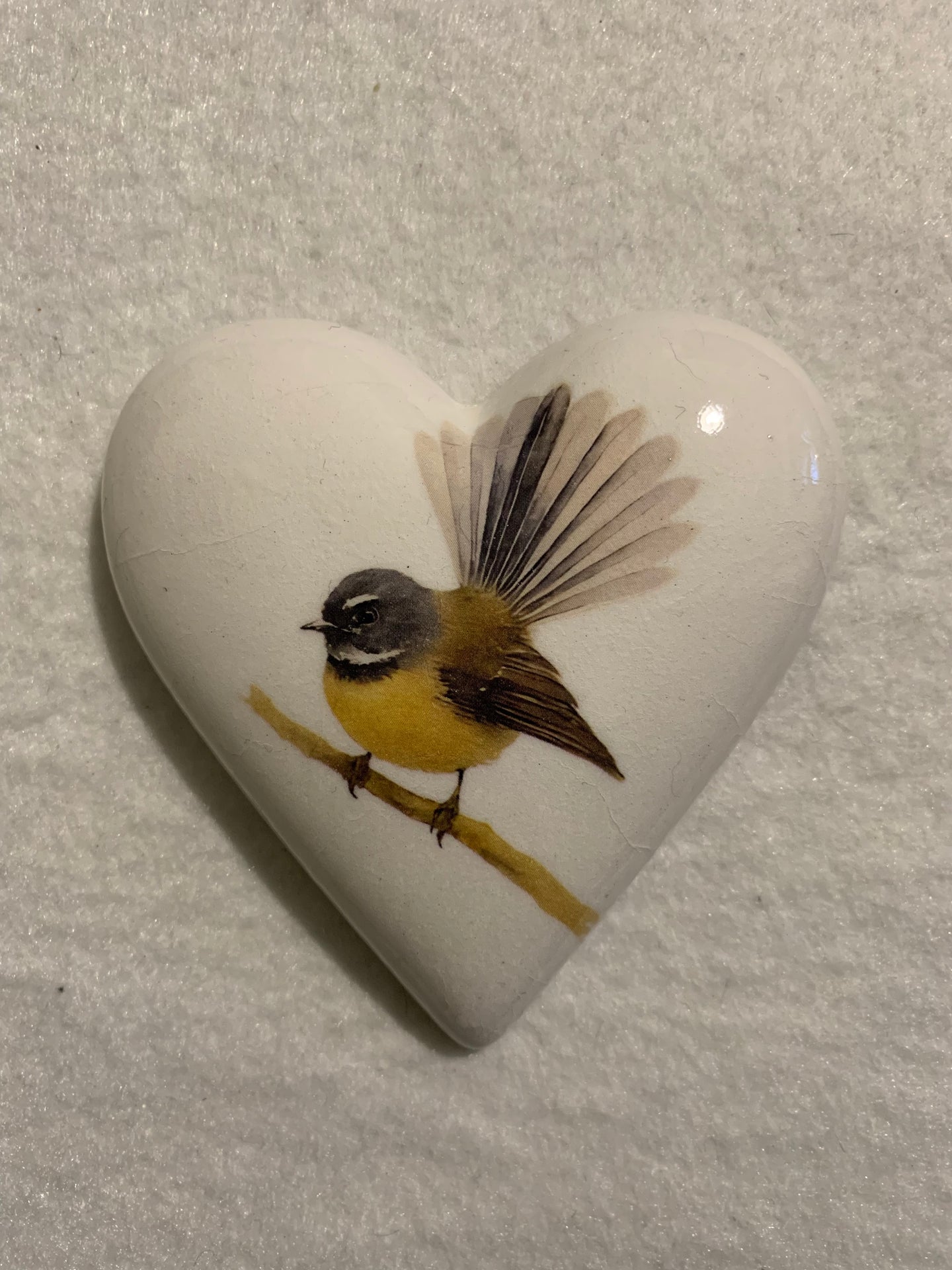 Decoupaged  Hanging Heart