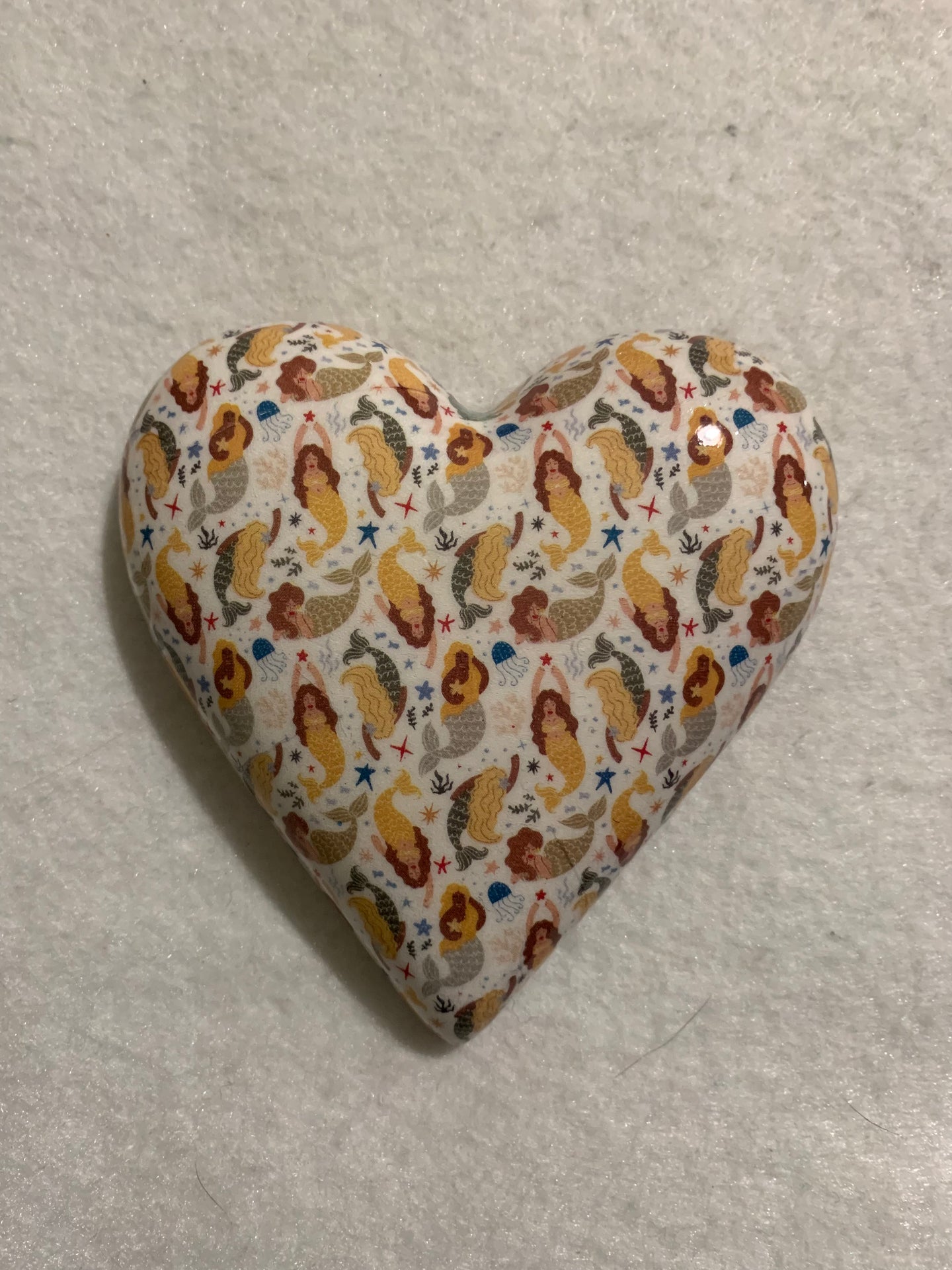Decoupaged  Hanging Heart