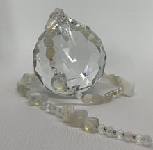 Load image into Gallery viewer, Large Hanging Crystal-Moonstone

