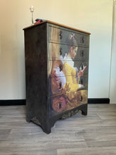 Load image into Gallery viewer, Hand-Painted Dresser – A Moment in Time

