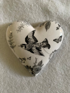 Decoupaged  Hanging Heart