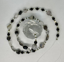 Load image into Gallery viewer, Hanging Crystal-Black Rutile Gemstone
