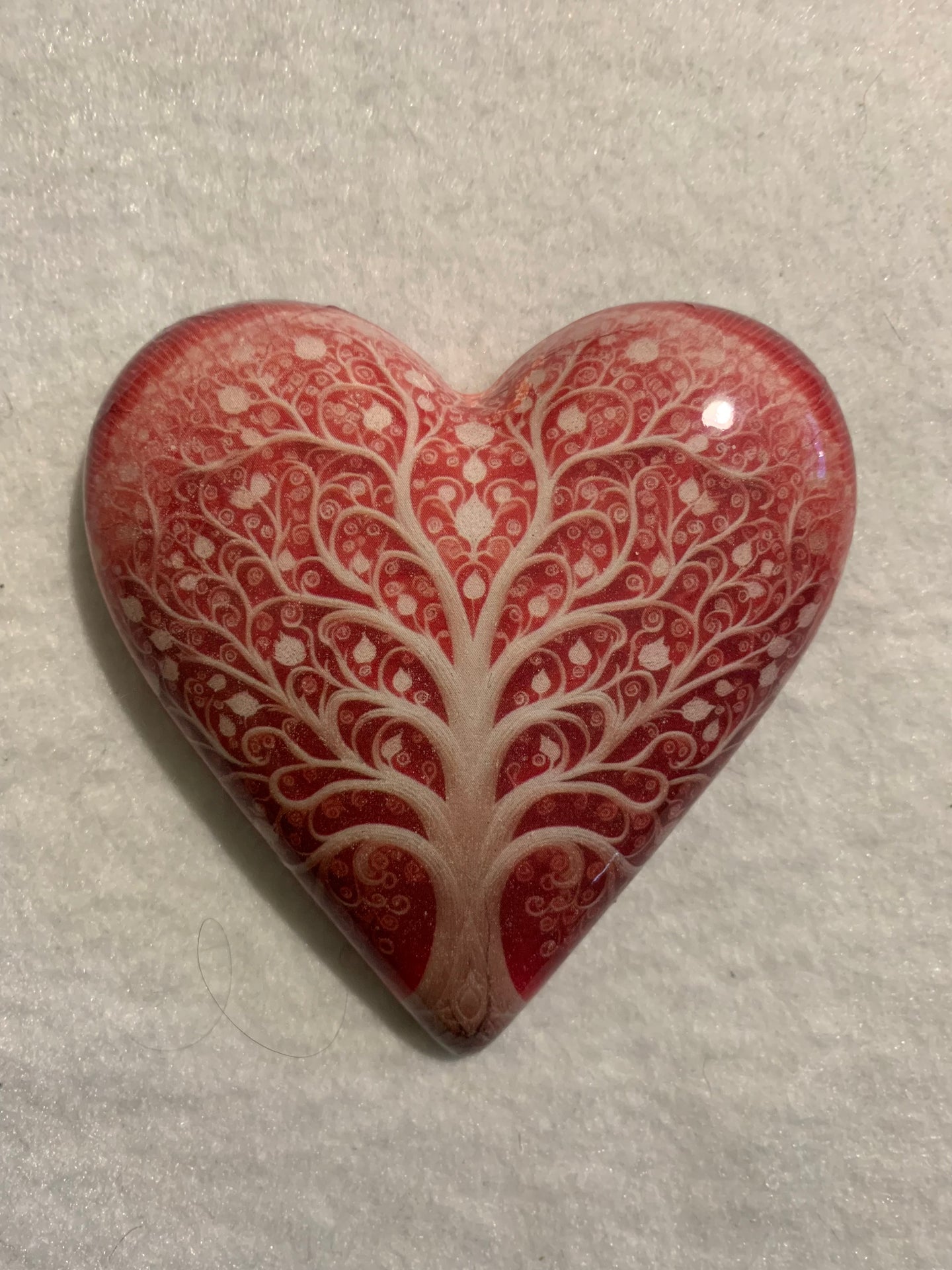 Decoupaged  Hanging Heart