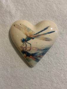 Decoupaged  Hanging Heart