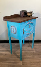 Load image into Gallery viewer, Beautiful Blue Side Table
