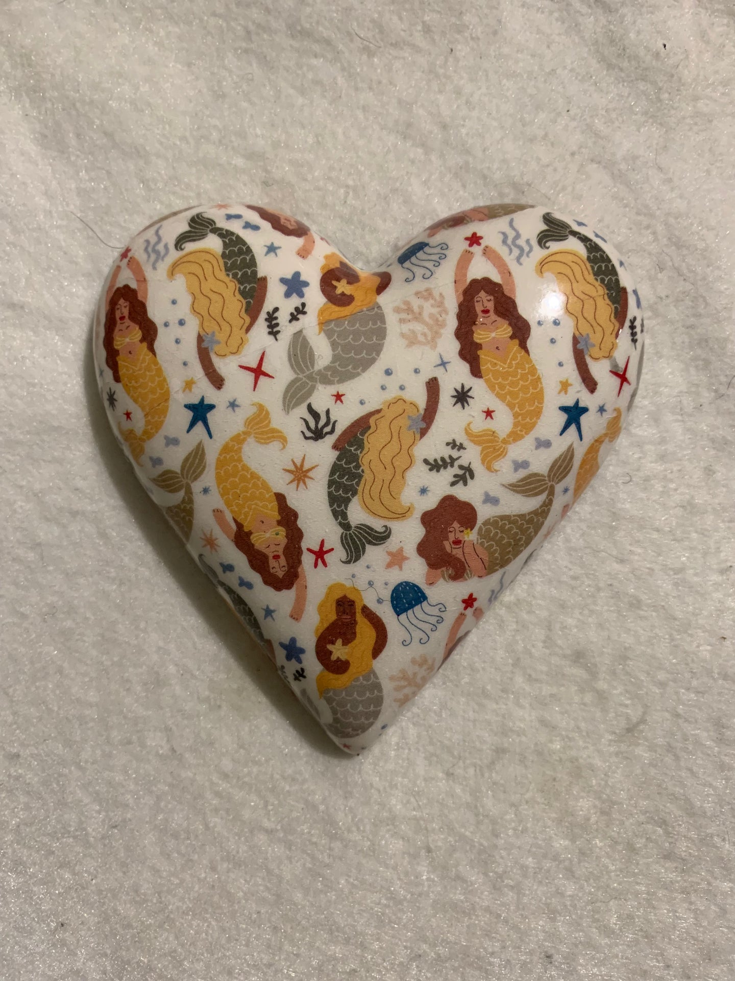 Decoupaged  Hanging Heart
