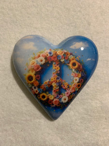 Decoupaged  Hanging Heart