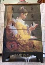 Load image into Gallery viewer, Hand-Painted Dresser – A Moment in Time

