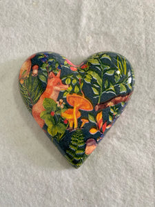 Decoupaged  Hanging Heart