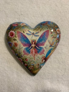 Decoupaged  Hanging Heart