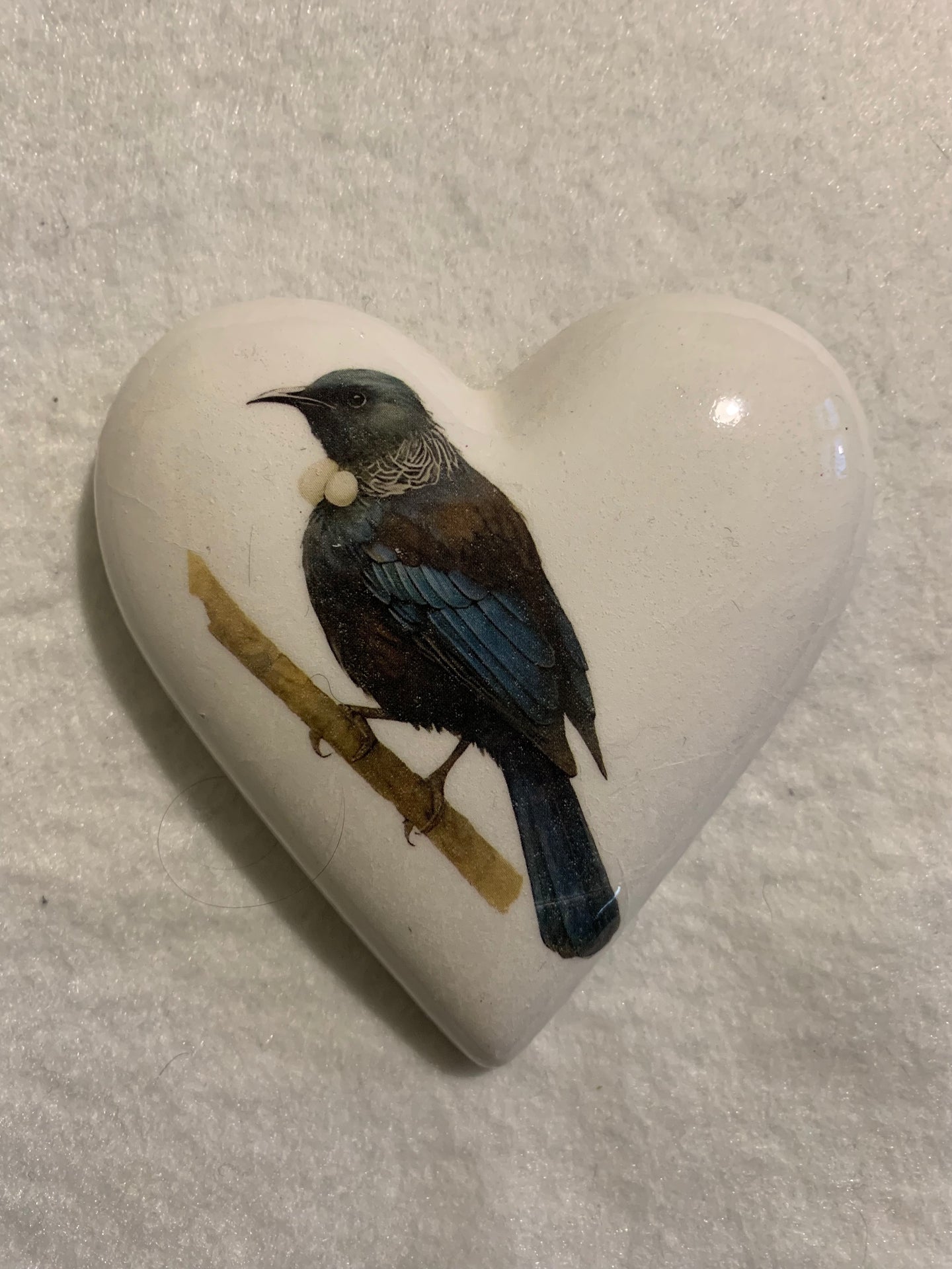 Decoupaged  Hanging Heart