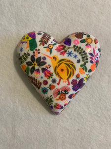 Decoupaged  Hanging Heart