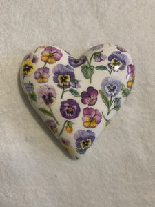 Decoupaged  Hanging Heart