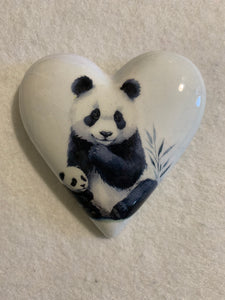 Decoupaged  Hanging Heart