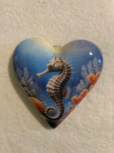 Decoupaged  Hanging Heart