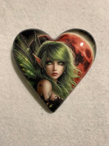 Decoupaged  Hanging Heart