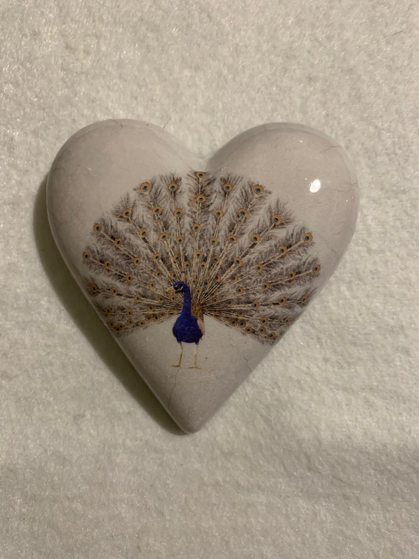 Decoupaged  Hanging Heart