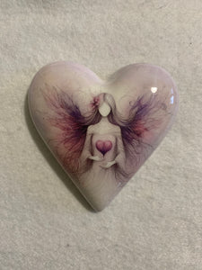 Decoupaged  Hanging Heart