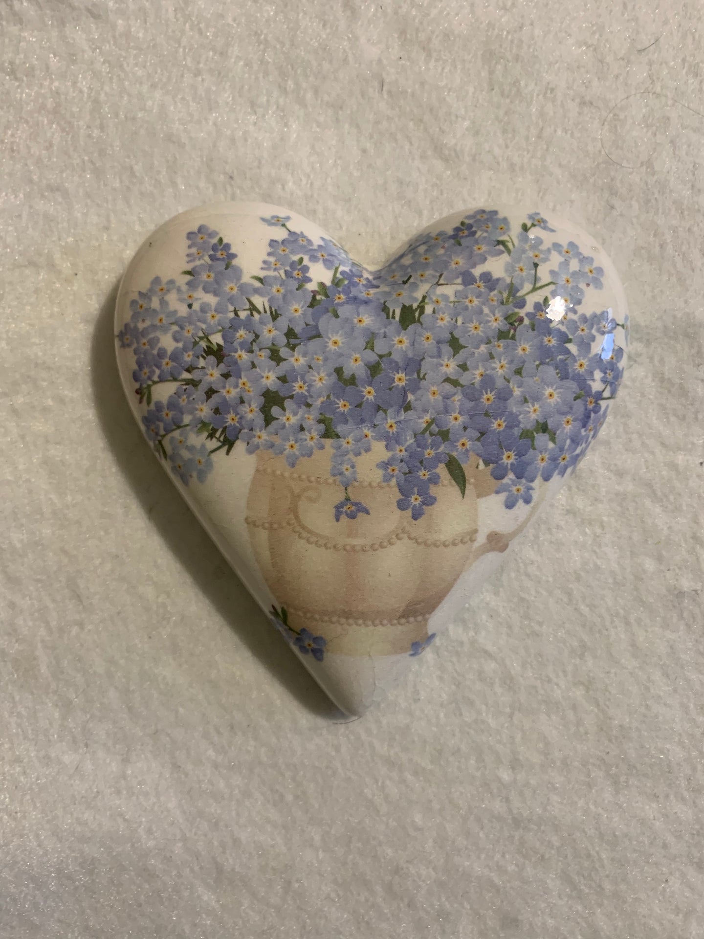 Decoupaged  Hanging Heart